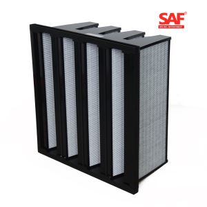 V Bank Filter Carbon Air Filter